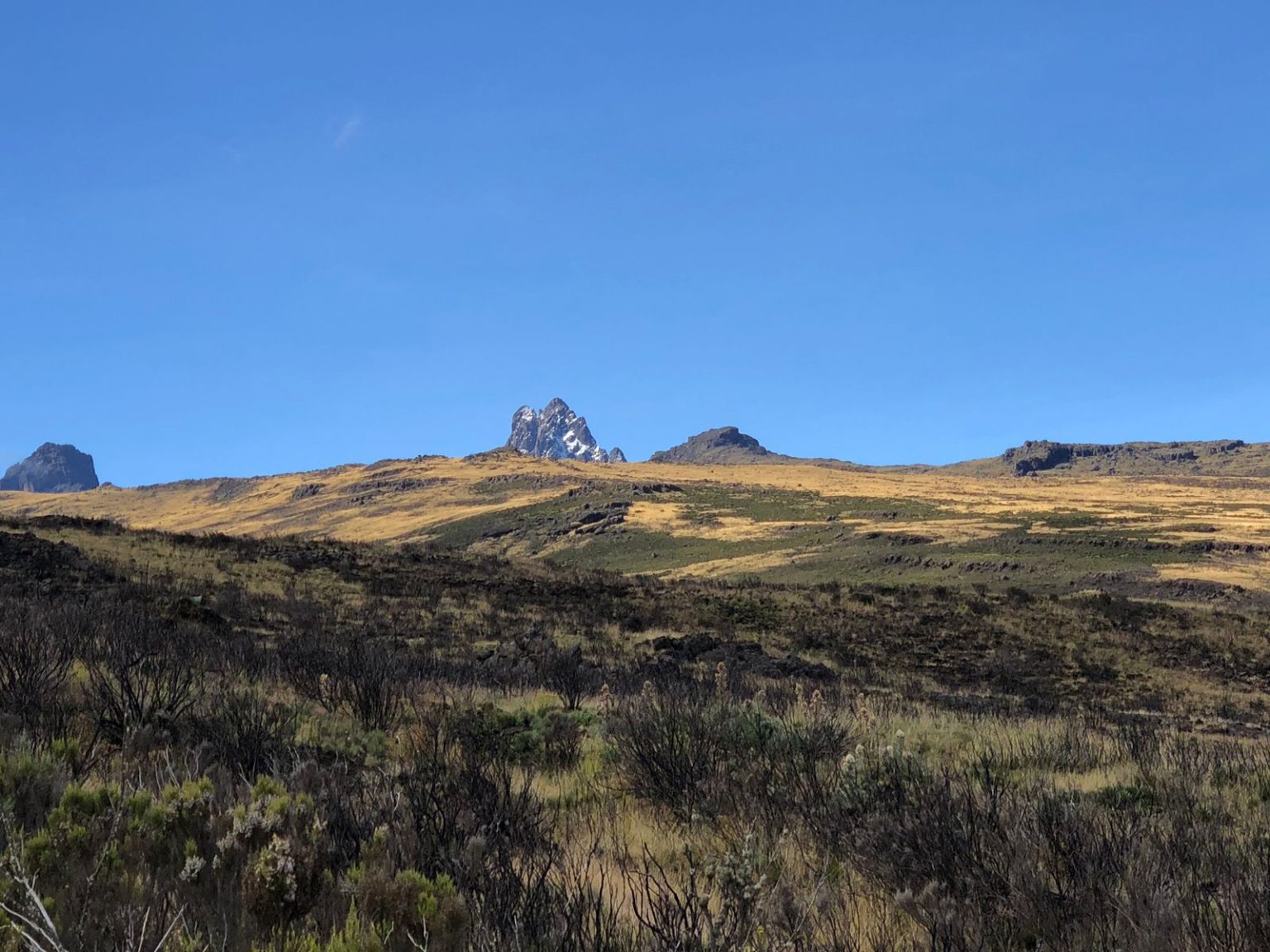 Mt Kenya Summit Hiking Through Sirimon Gate To Lenana Peak