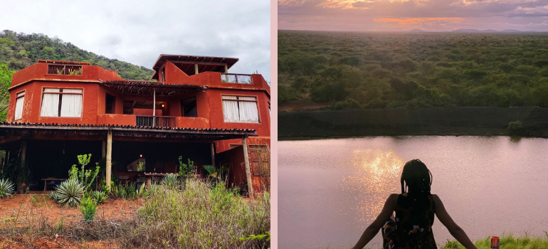 camping in Tsavo East